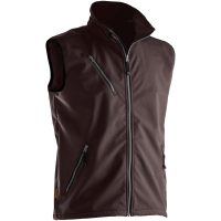 Softshell Light Väst 7502 Practical Brun Jobman