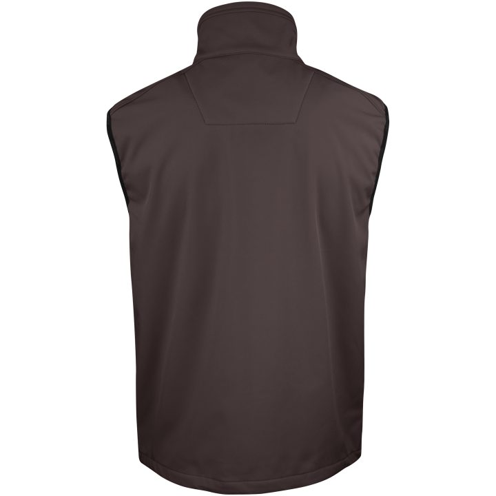 Softshell Light Väst 7502 Practical Brun Jobman XXXL – bild 3