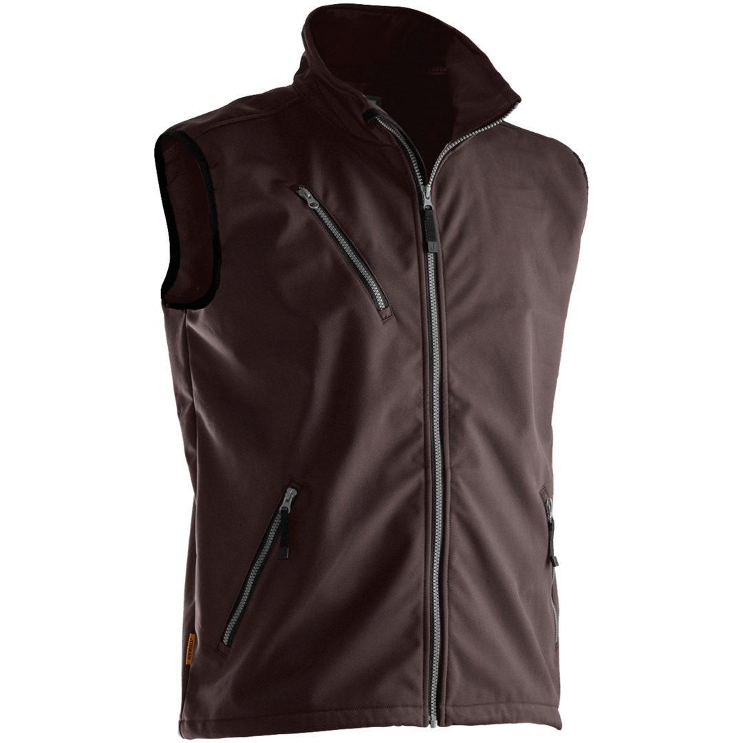 Softshell Light Väst 7502 Practical Brun Jobman XXXL