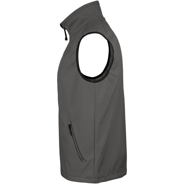 Softshell Light Väst 7502 Practical Mörkgrå/mörkgrå Jobman – bild 2