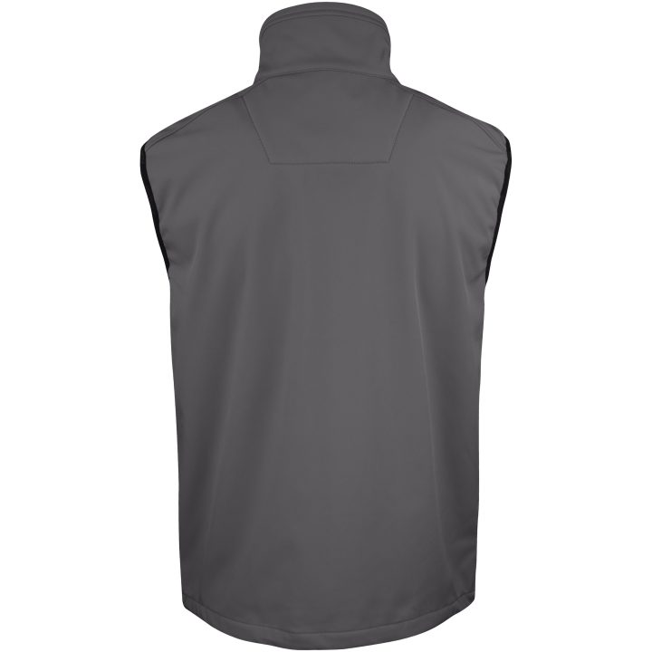 Softshell Light Väst 7502 Practical Mörkgrå/mörkgrå Jobman – bild 3