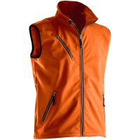 Softshell Light Väst 7502 Practical Orange Jobman