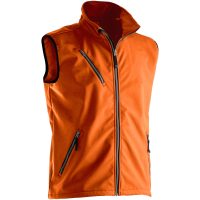 Softshell Light Väst 7502 Practical Orange Jobman