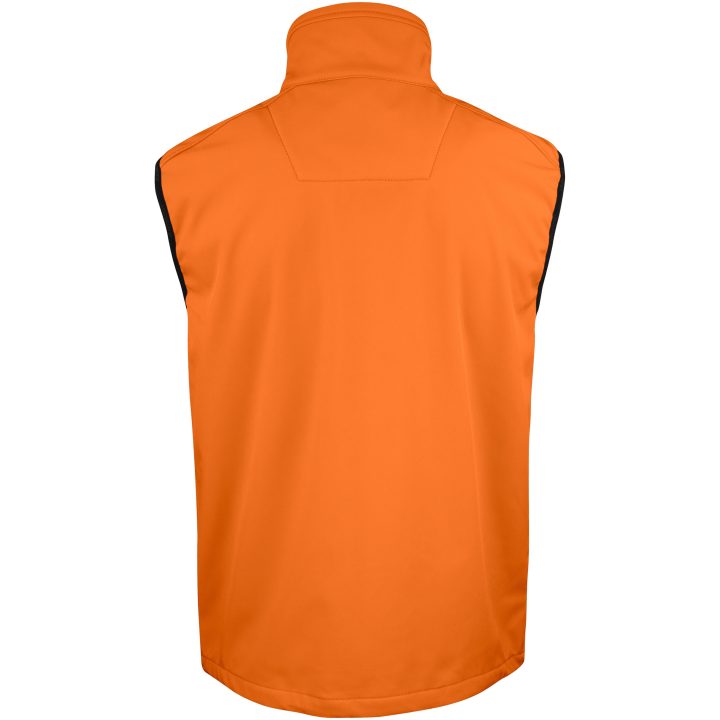 Softshell Light Väst 7502 Practical Orange Jobman XXXL – bild 3