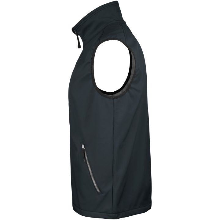 Softshell Light Väst 7502 Practical Svart Jobman XXXL – bild 2