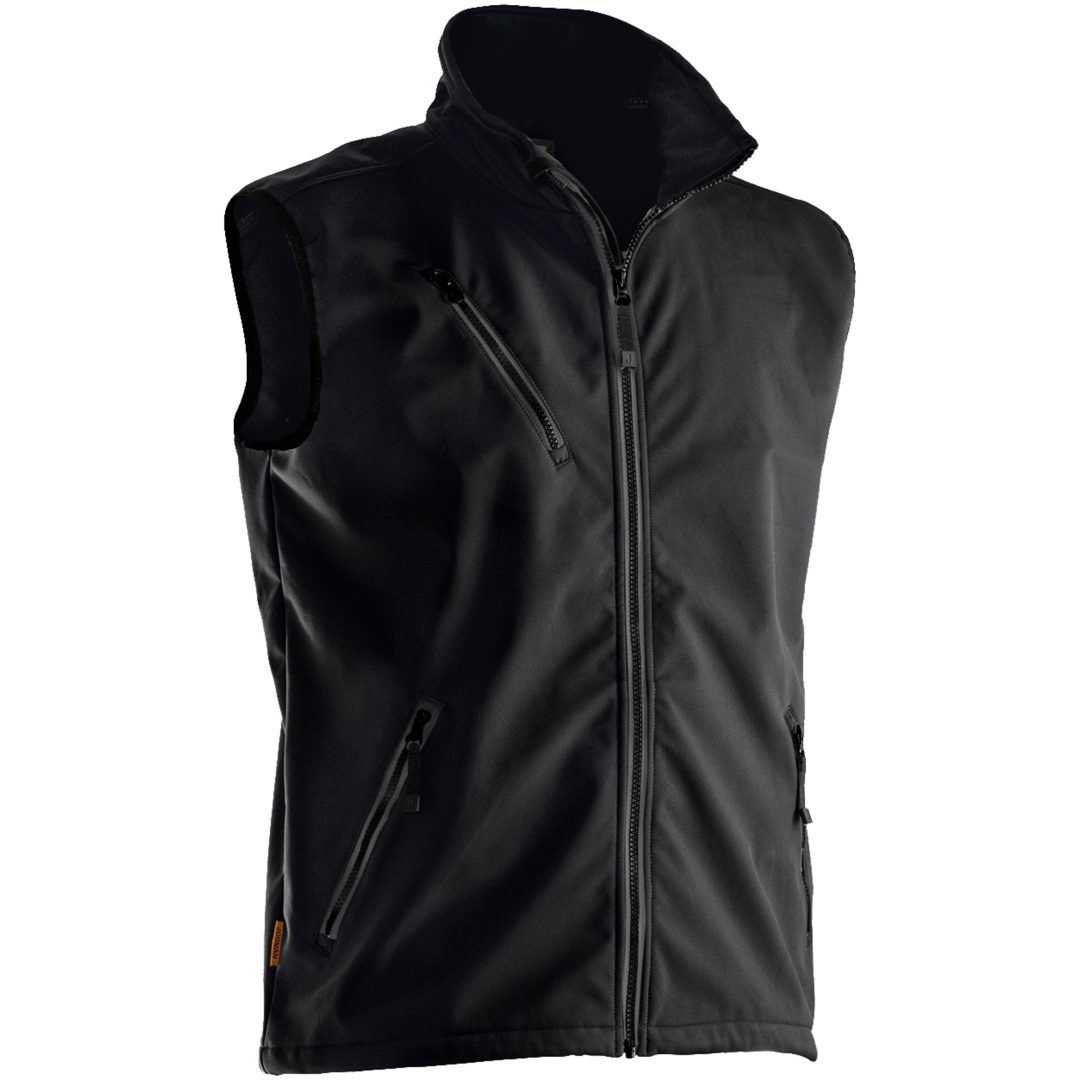 Softshell Light Väst 7502 Practical Svart Jobman XXXL