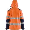 Softshelljacka 44912513 Hivisorange / Marin BLÅKLÄDER JACKA 44912513 ORANGE/MARIN XS – miniatyr 2