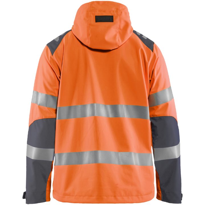 Softshelljacka 44912513 Orange / Grå BLÅKLÄDER JACKA 44912513 ORANGE/GRÅ XS – bild 2
