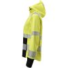 Softshelljacka Dam 1377 Varselgul Svart Varsel gul/svart Jobman – miniatyr 2