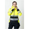 Softshelljacka Dam 1377 Varselgul Svart Varsel gul/svart Jobman – miniatyr 6