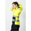 Softshelljacka Dam 1377 Varselgul Svart Varsel gul/svart Jobman – miniatyr 7