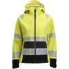 Softshelljacka Dam 1377 Varselgul Svart Varsel gul/svart Jobman – miniatyr 1