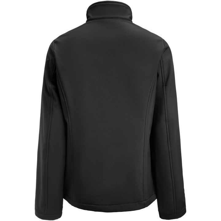 Softshelljacka Dam Airwalk Svart Printer RED XS – bild 4