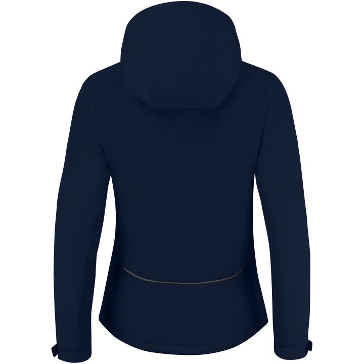Softshelljacka Dam Overlanding Marinblå Printer Essentials 3XL – bild 2