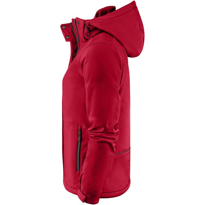 Softshelljacka Dam Overlanding Röd Printer Essentials 3XL – bild 3