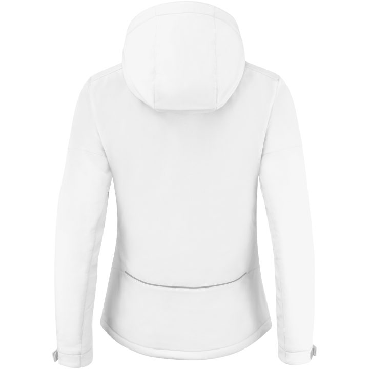 Softshelljacka Dam Overlanding Vit Printer Essentials XS – bild 2