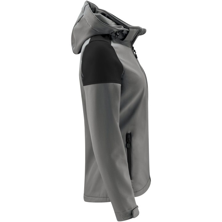 Softshelljacka Dam Prime Antracit/svart Printer PRIME 3XL – bild 4