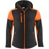 Softshelljacka Dam Prime Svart/orange Printer PRIME 3XL – miniatyr 1