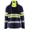 Softshelljacka Hivisgul/marin 44942513 Blåkläder JACKET 44942513 NAVY/YELL XS – miniatyr 2