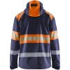 Softshelljacka Marin/hivisorange 44942513 Blåkläder XS – miniatyr 2