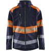 Softshelljacka Marin/hivisorange 44942513 Blåkläder XS – miniatyr 1