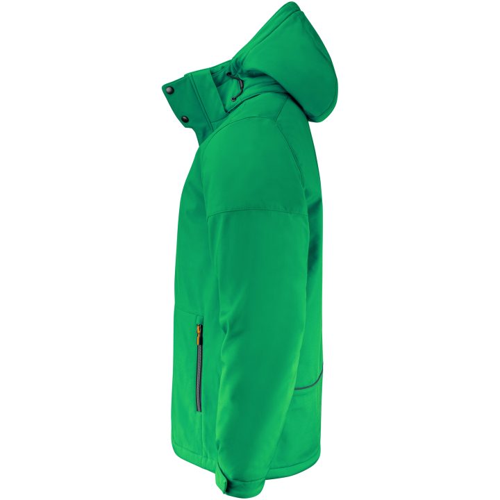 Softshelljacka Overlanding Klargrön Printer Essentials s – bild 3