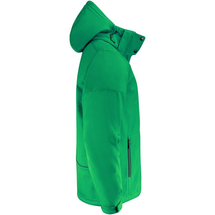 Softshelljacka Overlanding Klargrön Printer Essentials s – bild 4
