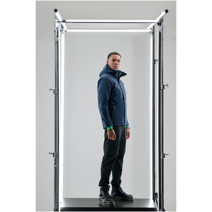 Softshelljacka Overlanding Röd Printer Essentials s – bild 5