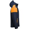 Softshelljacka Padded Marinblå/neonorange Printer PRIME s – miniatyr 3