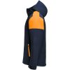 Softshelljacka Padded Marinblå/neonorange Printer PRIME s – miniatyr 4