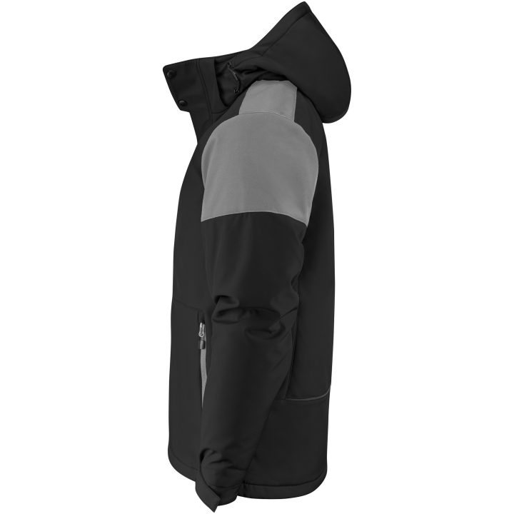 Softshelljacka Padded Svart/antracit Printer PRIME s – bild 3