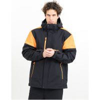 Softshelljacka Padded Svart/orange Printer PRIME