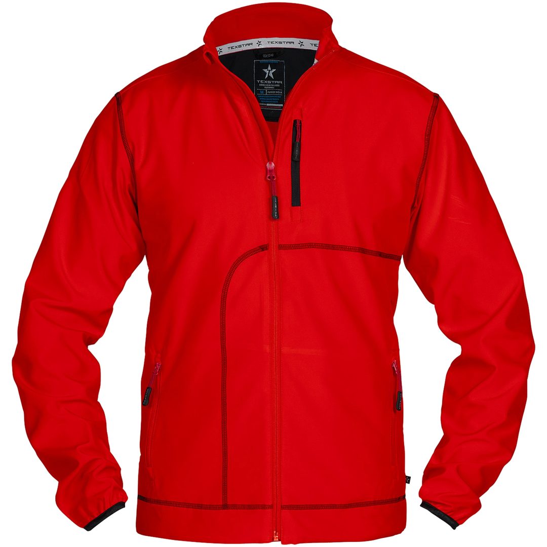 Softshelljacka Röd Fj58 Texstar Small