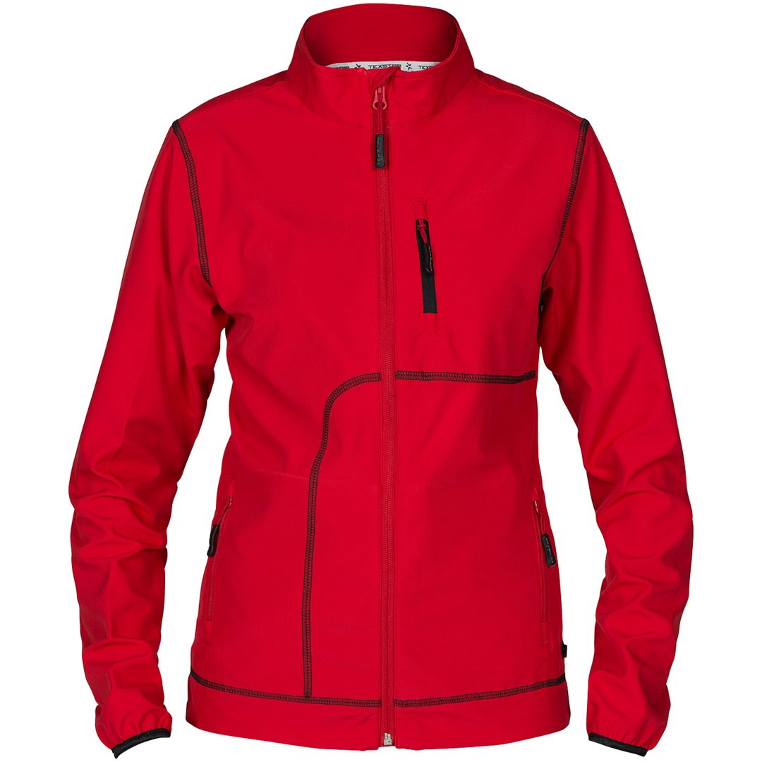 Softshelljacka Röd Wj58 Texstar XS