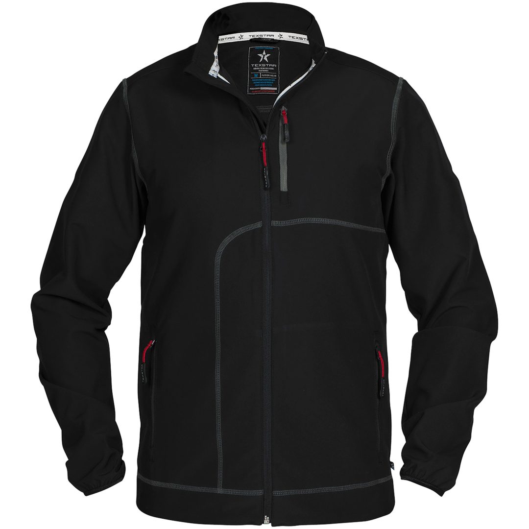 Softshelljacka Svart Fj58 Texstar XL