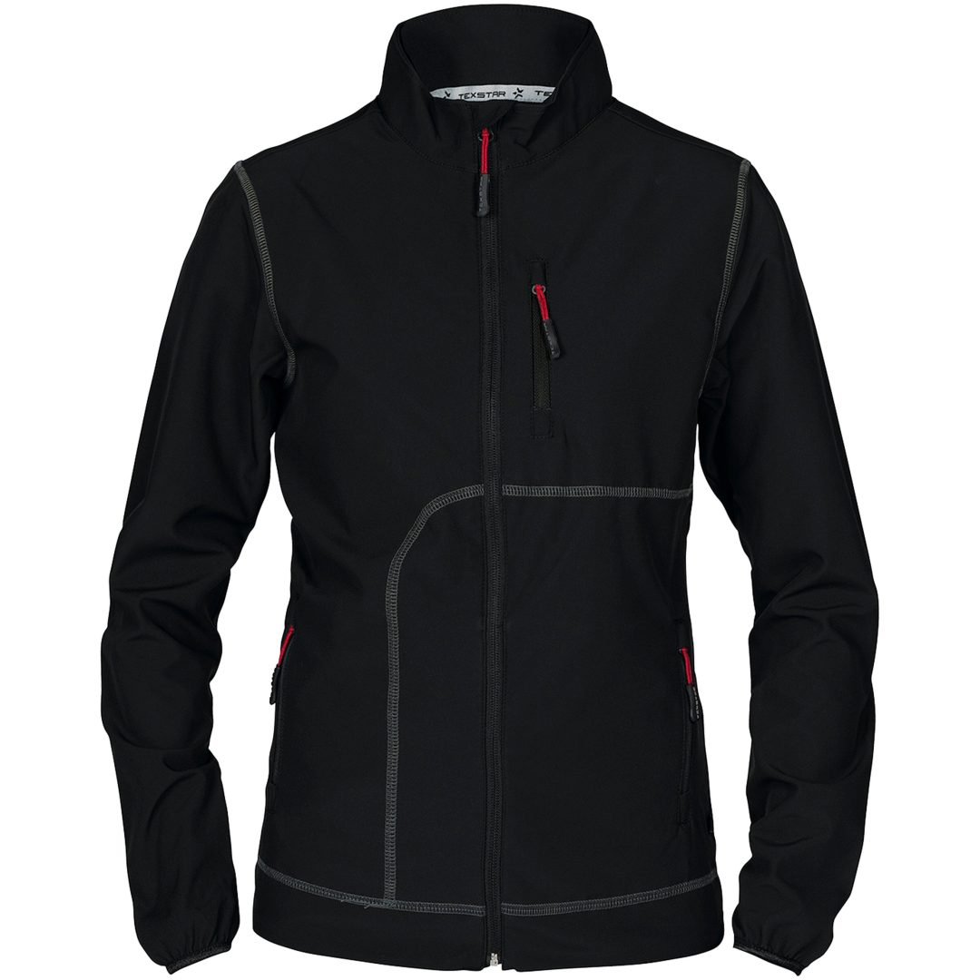 Softshelljacka Svart Wj58 Texstar XS
