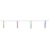 Solcells-ljusslinga Bubbly Light-chain Transparent Star Trading – miniatyr 1