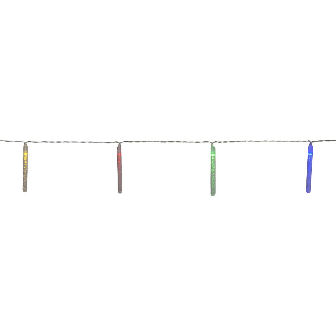 Solcells-ljusslinga Bubbly Light-chain Transparent Star Trading