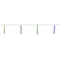 Solcells-ljusslinga Bubbly Light-chain Transparent Star Trading