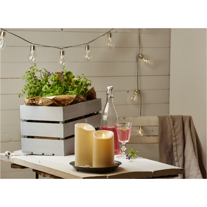 Solcells-ljusslinga Glow Transparent Star Trading – bild 16