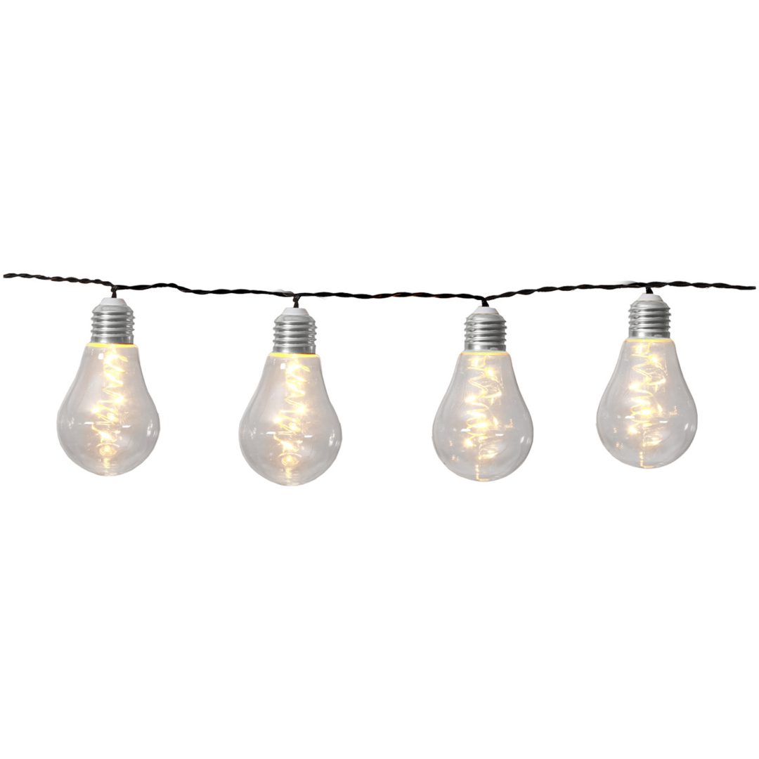 Solcells-ljusslinga Glow Transparent Star Trading – bild 15