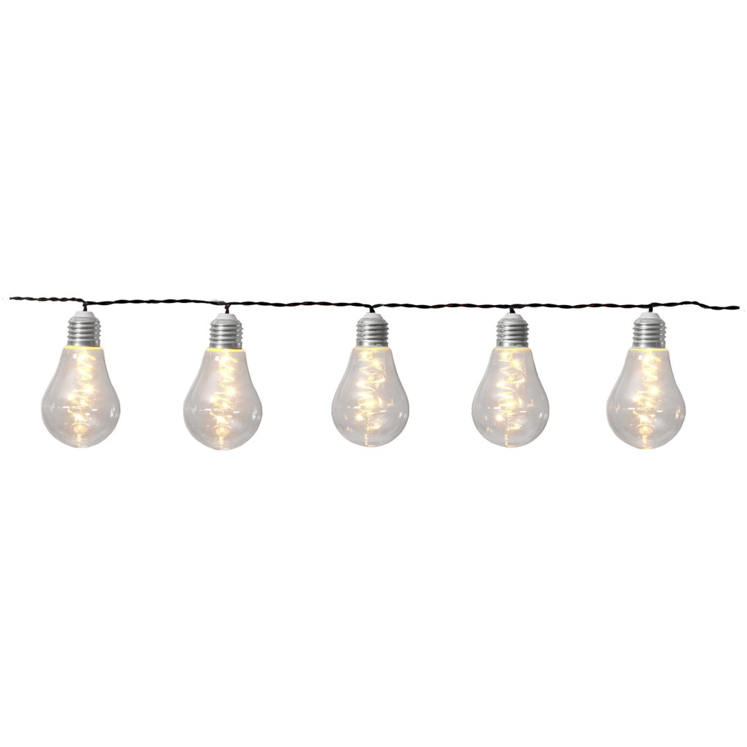 Solcells-ljusslinga Glow Transparent Star Trading – bild 14