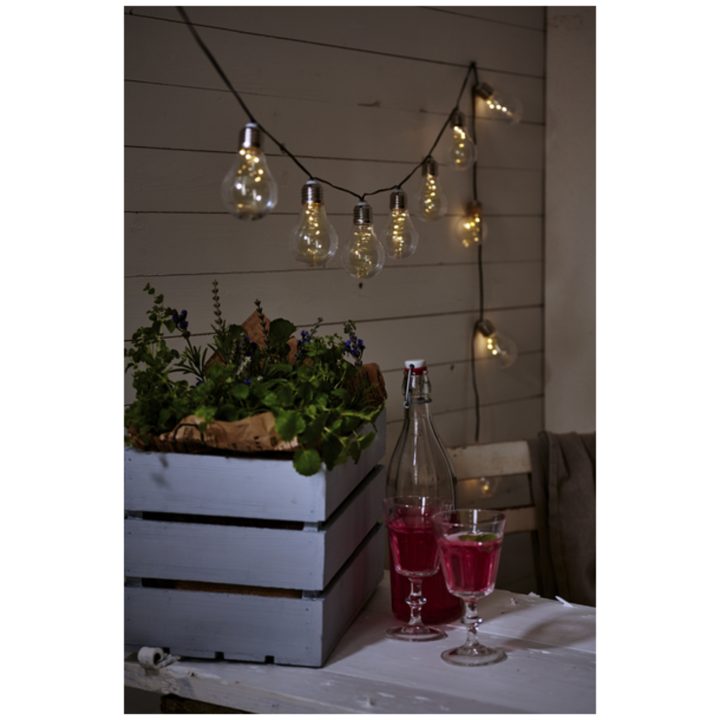 Solcells-ljusslinga Glow Transparent Star Trading – bild 10