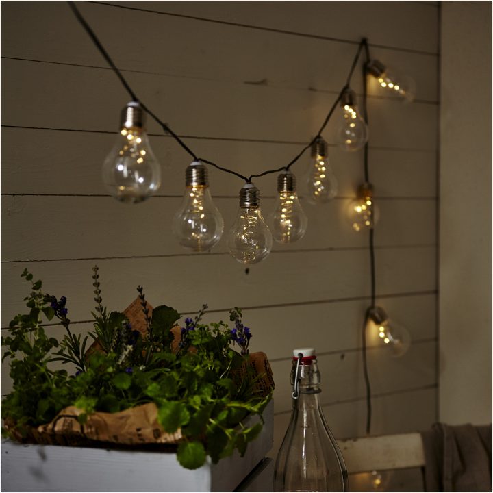 Solcells-ljusslinga Glow Transparent Star Trading – bild 9