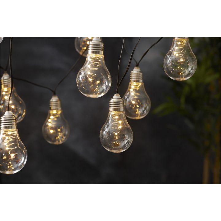 Solcells-ljusslinga Glow Transparent Star Trading – bild 6