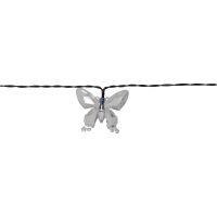 Solcells-ljusslinga Papillon Transparent Star Trading
