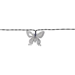 Solcells-ljusslinga Papillon Transparent Star Trading