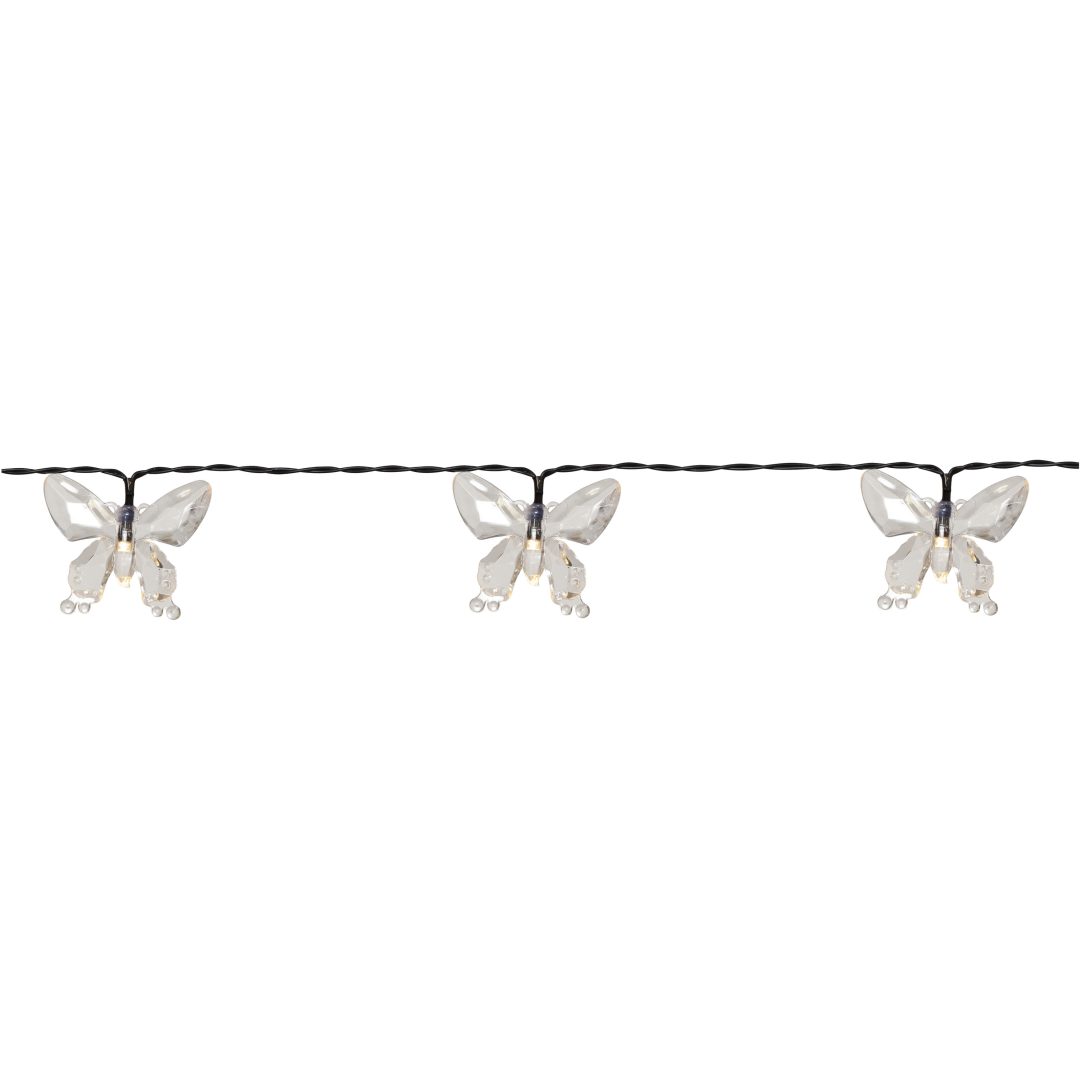 Solcells-ljusslinga Papillon Transparent Star Trading – bild 7