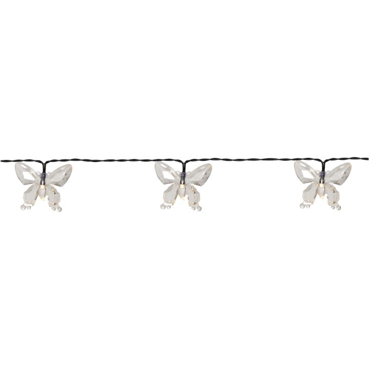 Solcells-ljusslinga Papillon Transparent Star Trading – bild 7