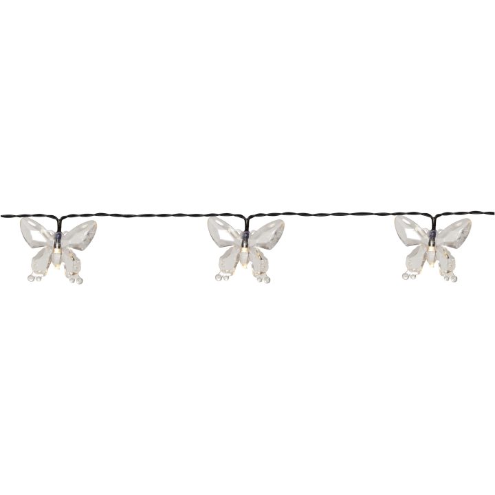Solcells-ljusslinga Papillon Transparent Star Trading – bild 7